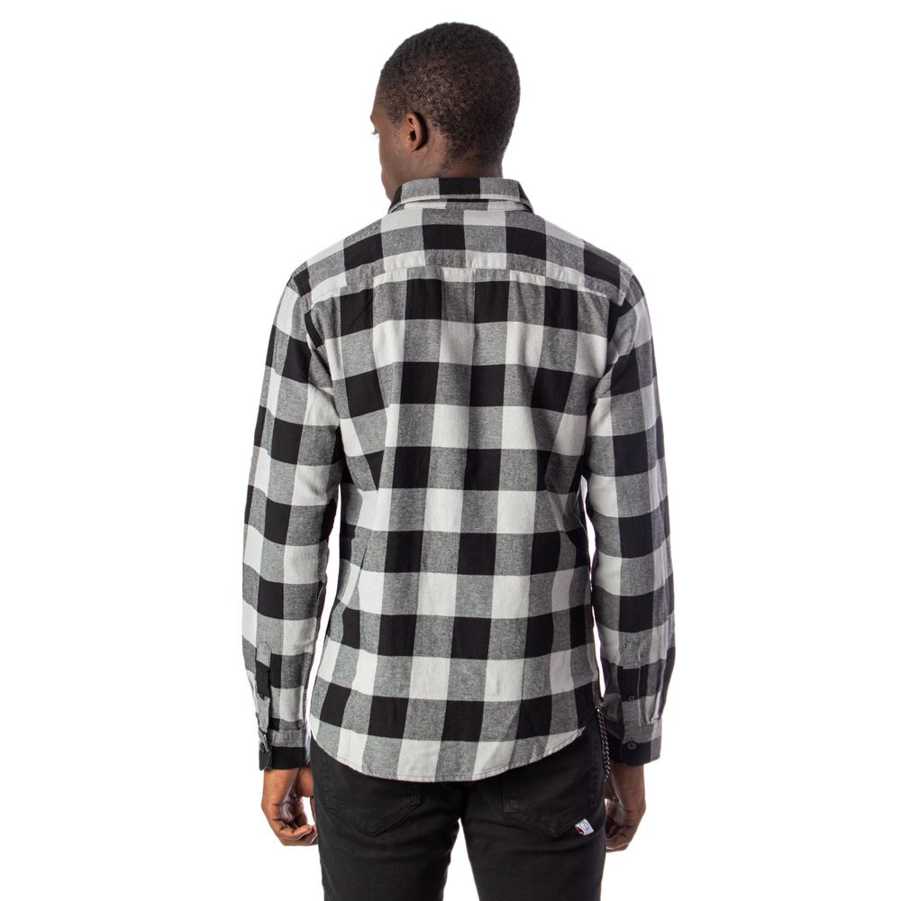 Only & Sons Gray Cotton Shirt