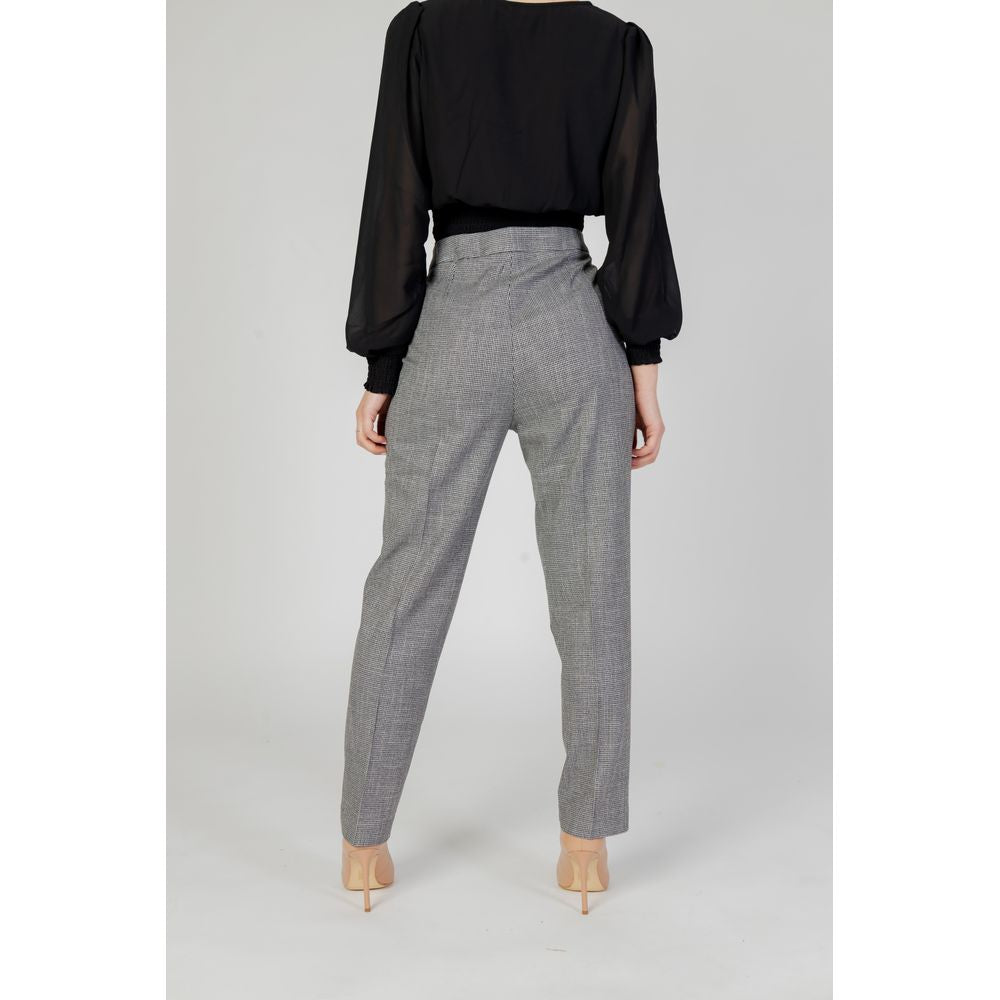 Morgan De Toi Black Polyester Jeans & Pant