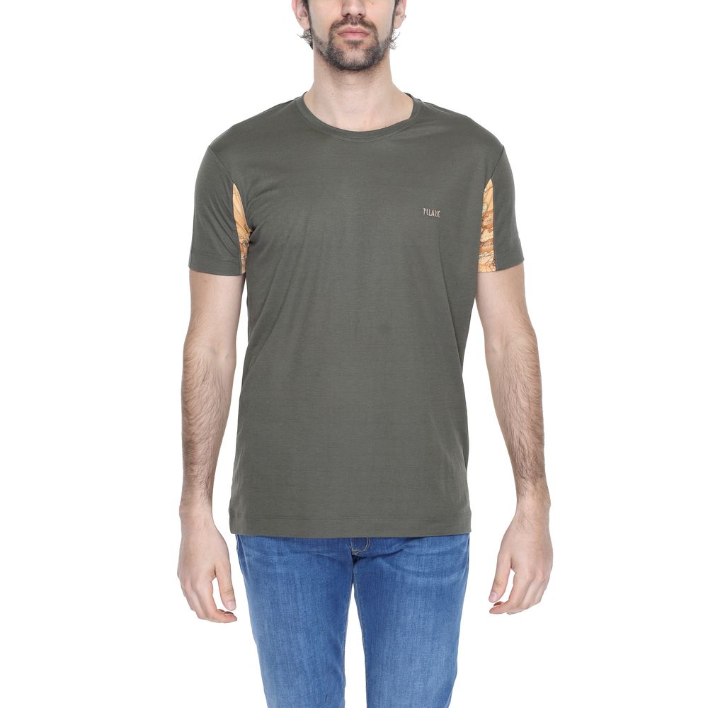 Alviero Martini Prima Classe Green Viscose T-Shirt