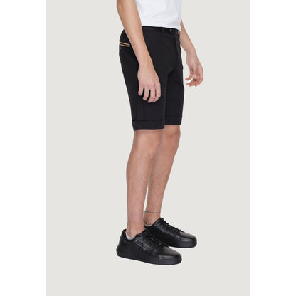 Alviero Martini Prima Classe Black Cotton Short