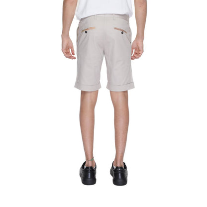 Alviero Martini Prima Classe Beige Cotton Short