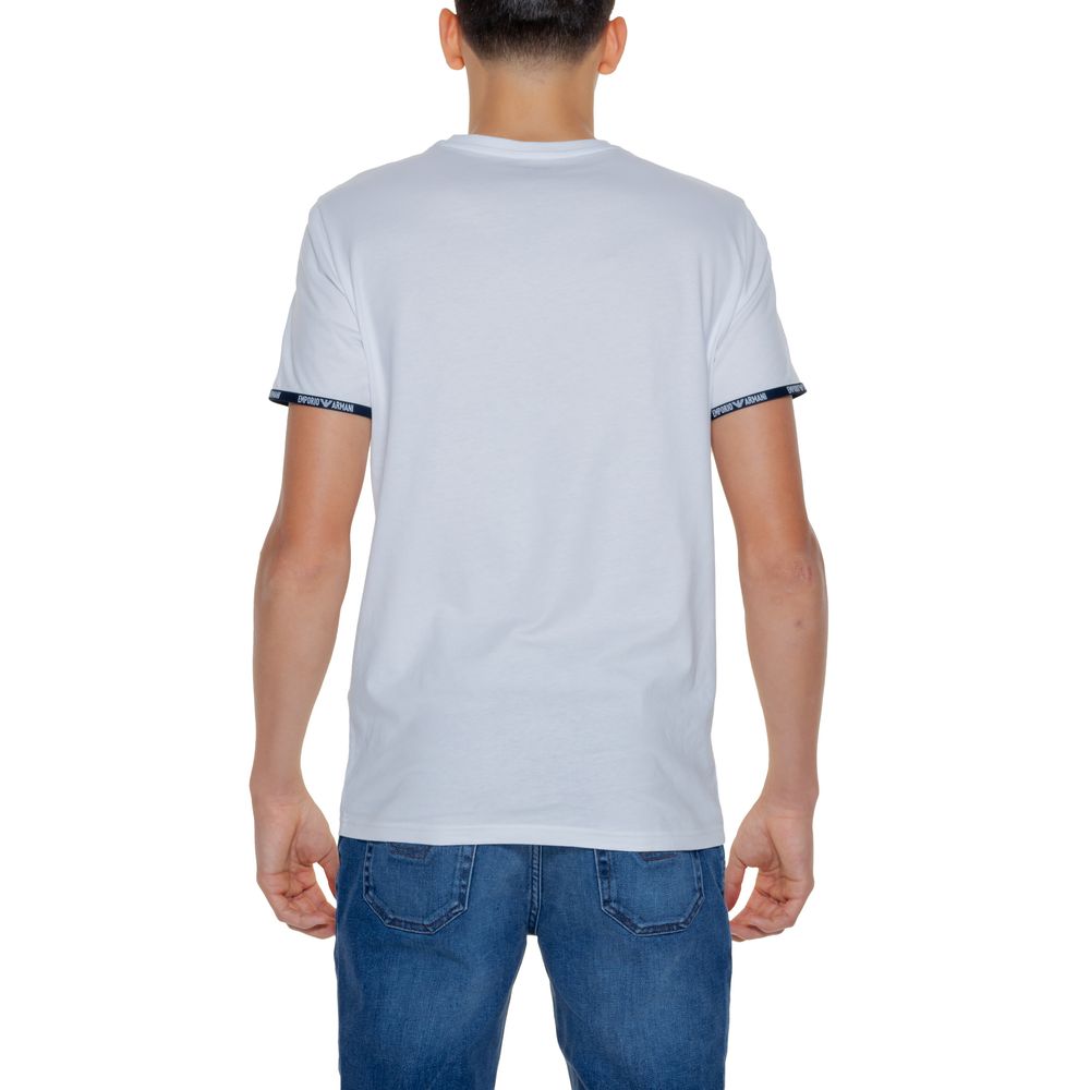 Emporio Armani Underwear White Cotton T-Shirt