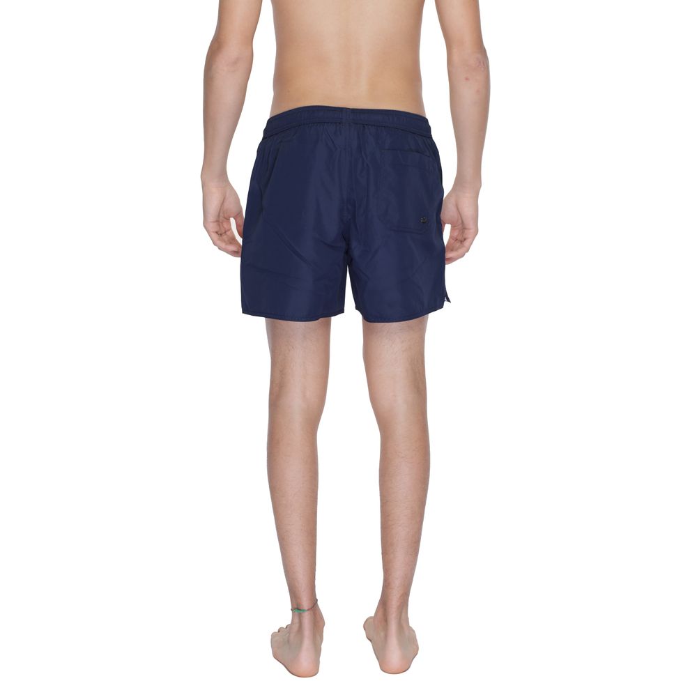 Emporio Armani Underwear Blue Polyester Swimwear