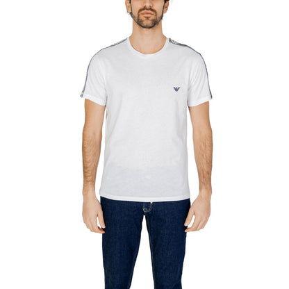 Emporio Armani Underwear White Cotton T-Shirt