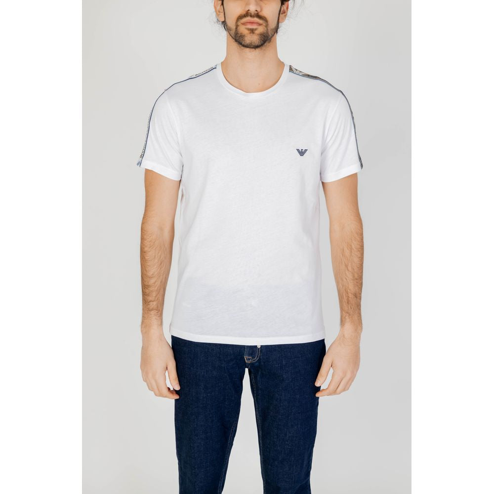 Emporio Armani Underwear White Cotton T-Shirt