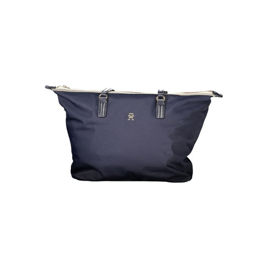 Tommy Hilfiger Blue Polyester Handbag