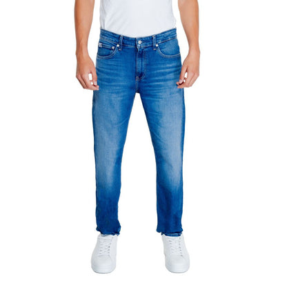 Calvin Klein Jeans Blue Recycled Cotton Jeans & Pant