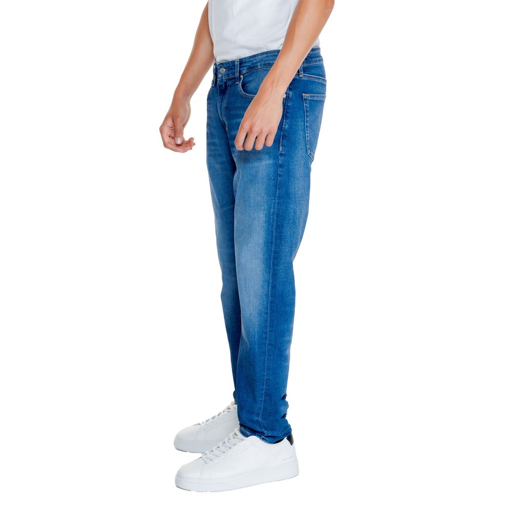 Calvin Klein Jeans Blue Recycled Cotton Jeans & Pant