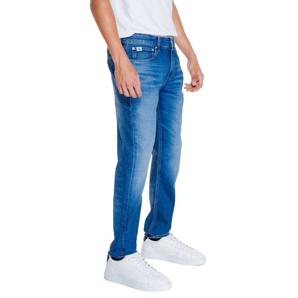 Calvin Klein Jeans Blue Recycled Cotton Jeans & Pant