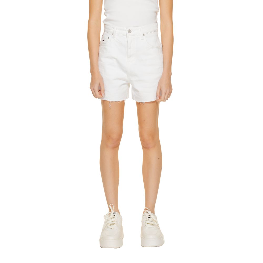 Tommy Hilfiger Jeans White Recycled Cotton Short