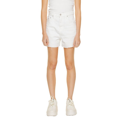 Tommy Hilfiger Jeans White Recycled Cotton Short