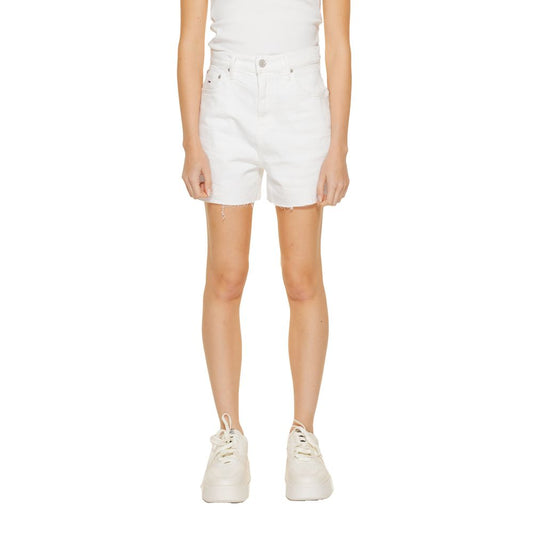 Tommy Hilfiger Jeans White Recycled Cotton Short
