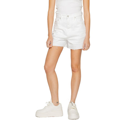 Tommy Hilfiger Jeans White Recycled Cotton Short