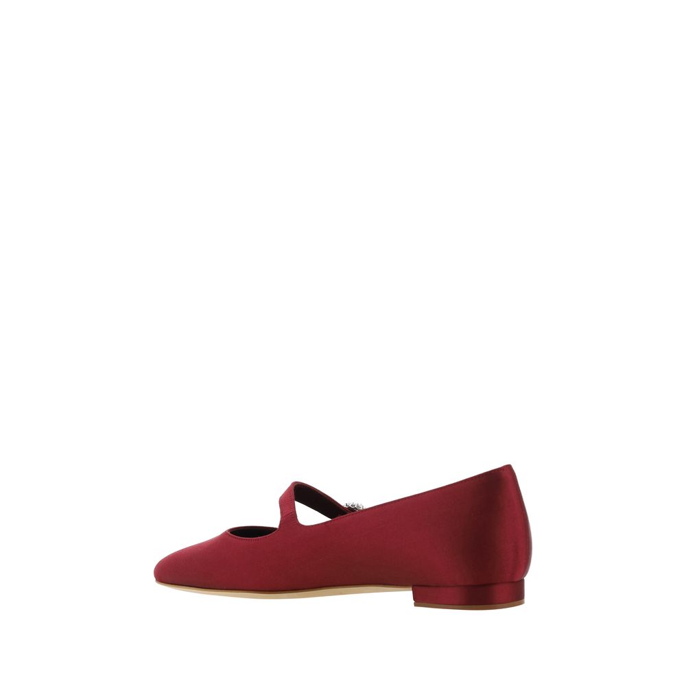 Manolo Blahnik Mary Jane Ballerinas