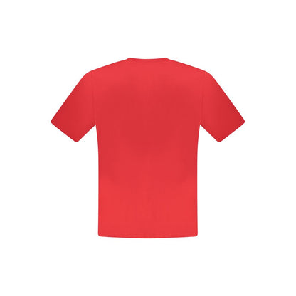 North Sails Red Cotton Men T-Shirt