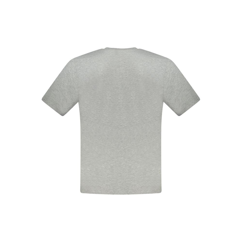 North Sails Gray Cotton Men T-Shirt