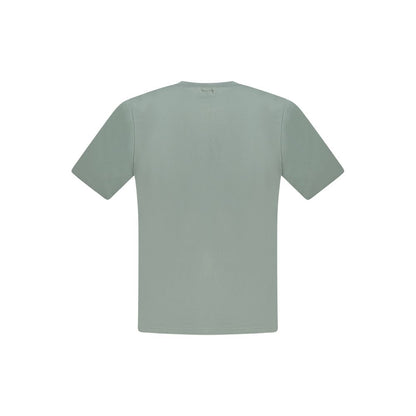 North Sails Green Cotton Men T-Shirt