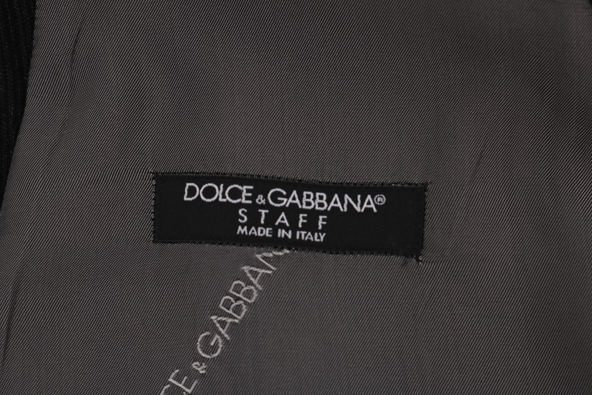 Dolce & Gabbana Elegant Striped Waistcoat Vest