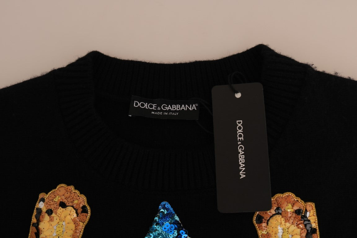 Dolce & Gabbana Enchanted Elegance Cashmere Sweater