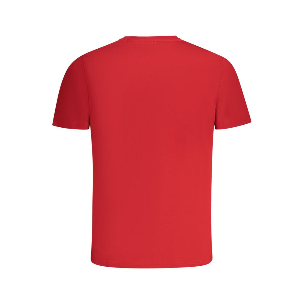 North Sails Red Cotton Men T-Shirt