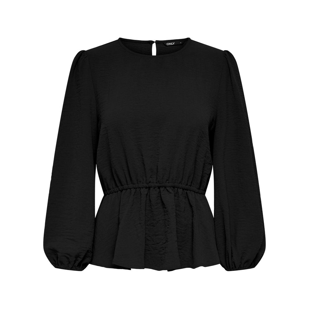 Only Black Polyester Shirt