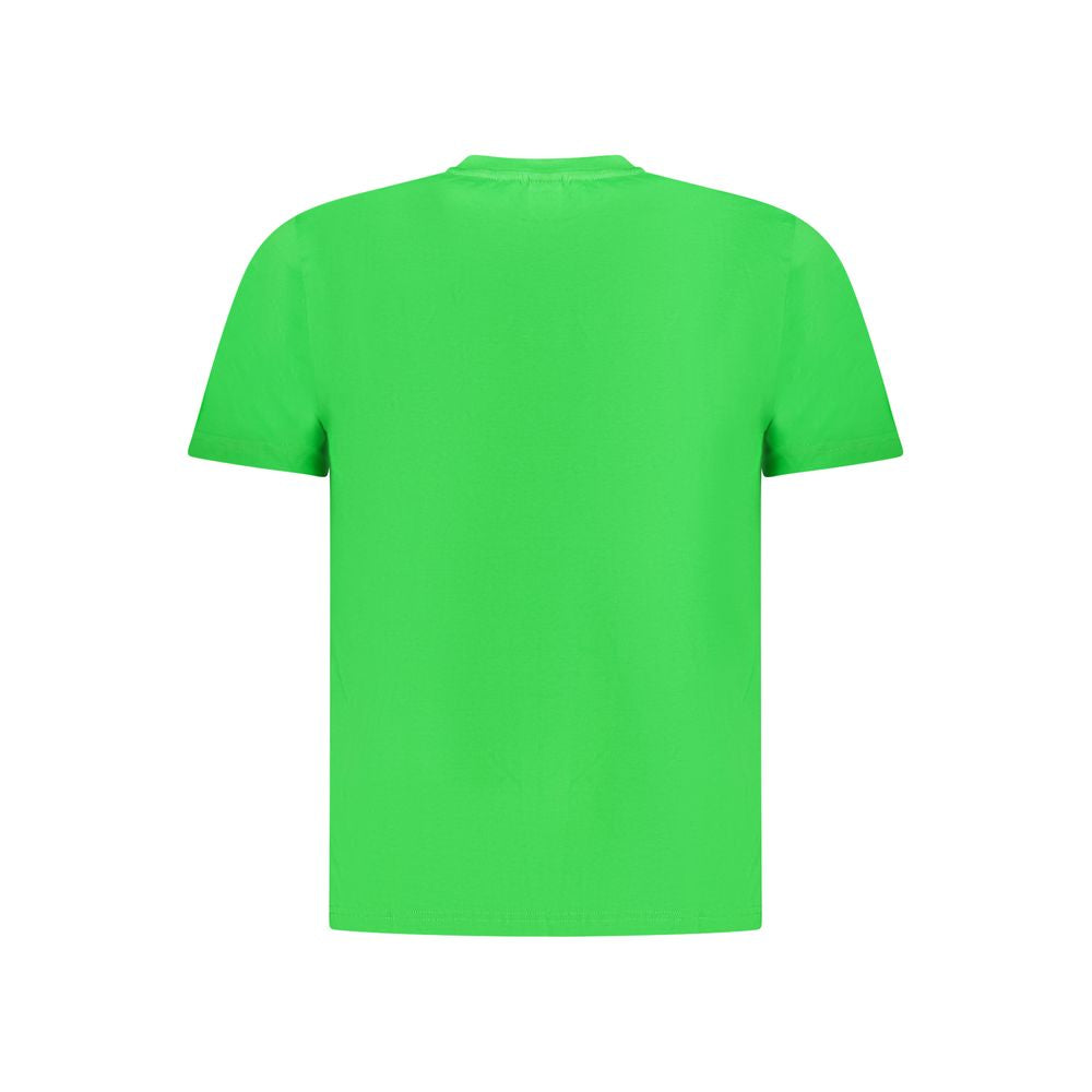 North Sails Green Cotton Men T-Shirt