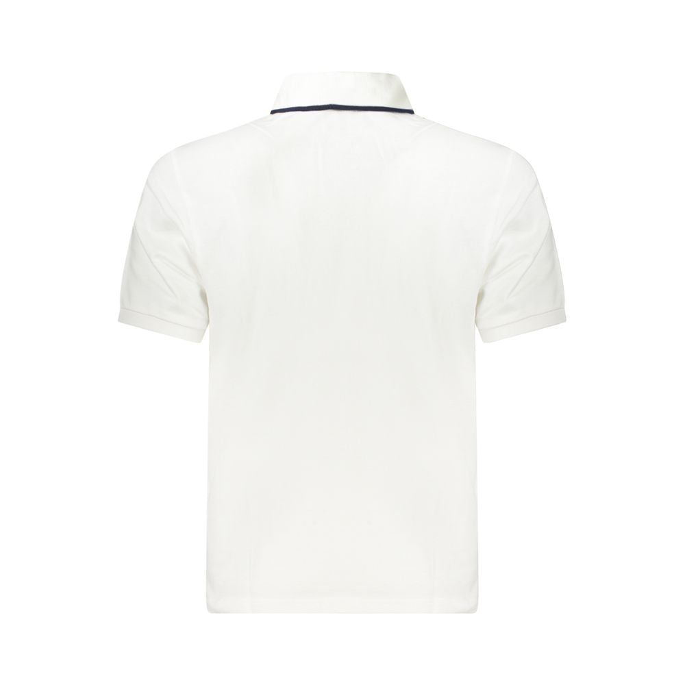 North Sails White Cotton Men Polo Shirt