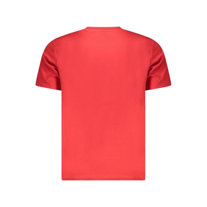 North Sails Red Cotton Men T-Shirt