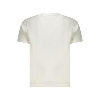 North Sails White Cotton Men T-Shirt