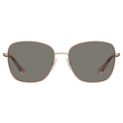 Love Moschino Brown Metal Sunglasses