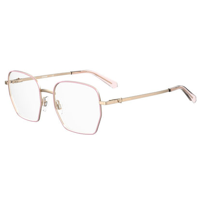 Love Moschino Gold Metal Frames