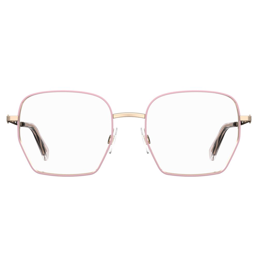 Love Moschino Gold Metal Frames