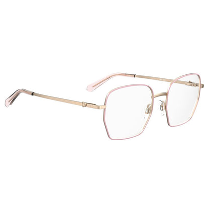 Love Moschino Gold Metal Frames