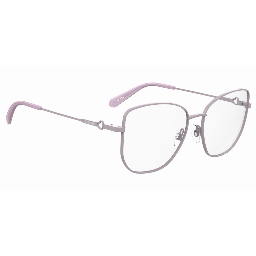 Love Moschino Purple Metal Frames