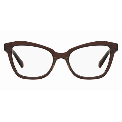 Love Moschino Brown Acetate Frames