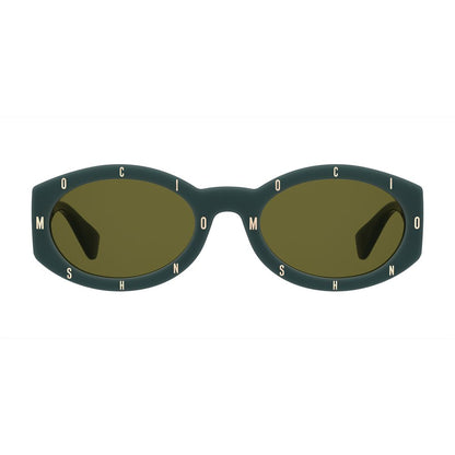 Moschino Green Acetate Sunglasses