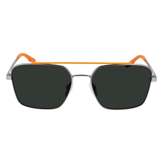 Converse Gray Metal Sunglasses