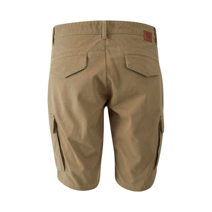 Yes Zee Beige Cotton Men's Bermuda Short