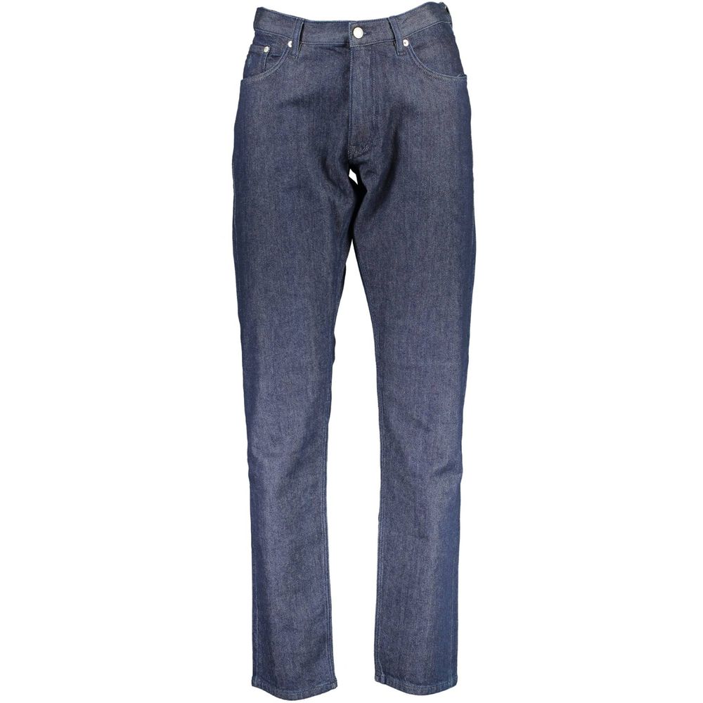 Gant Blue Cotton Men Jeans