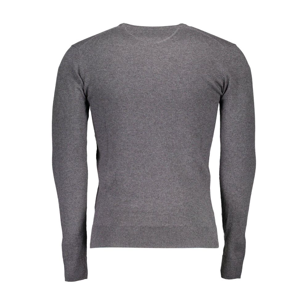 U.S. POLO ASSN. Gray Cotton Men Sweater