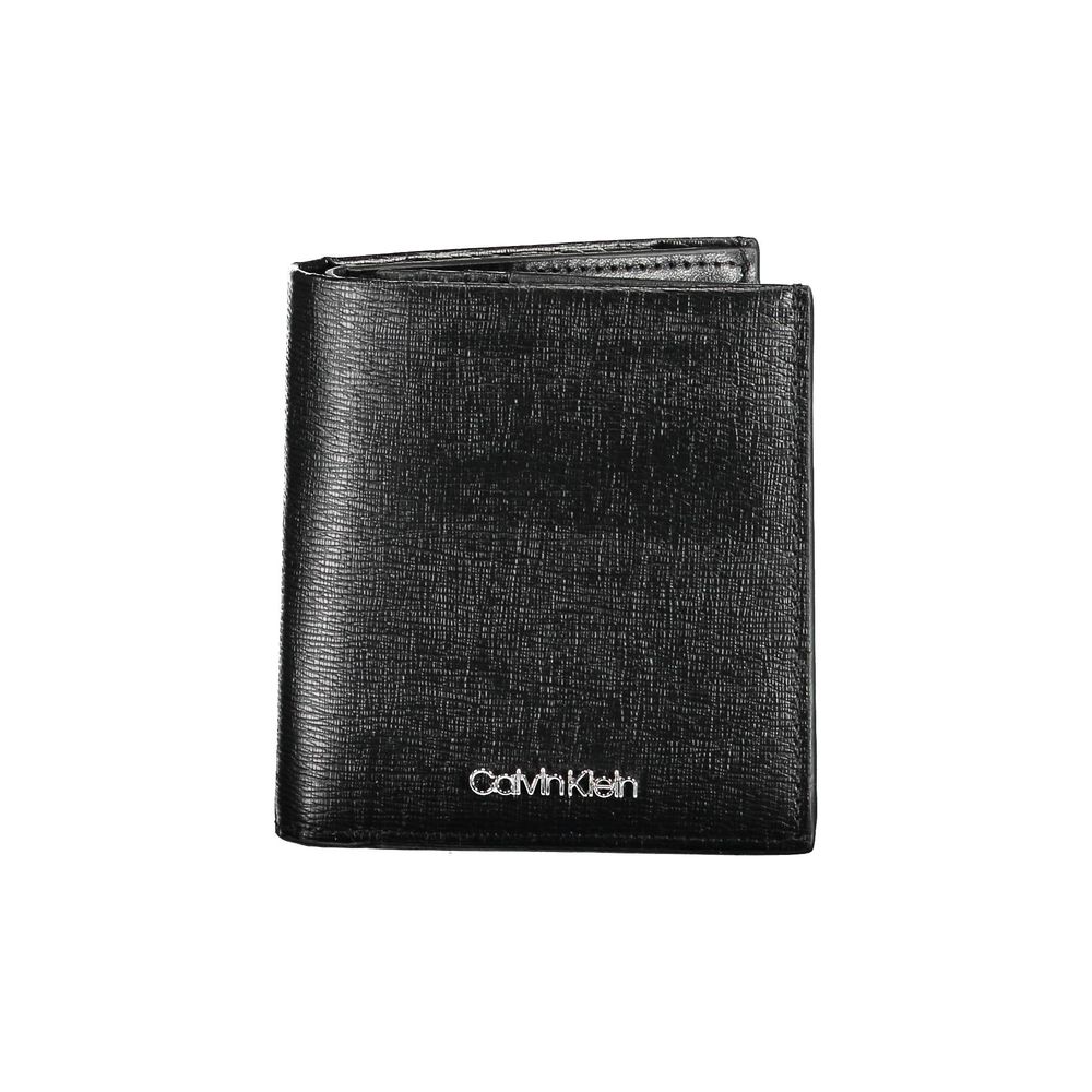 Calvin Klein Black Leather Mens Wallet