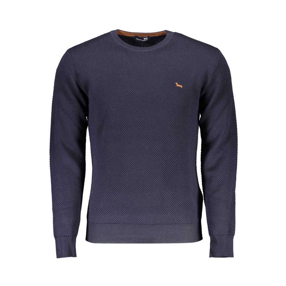 Harmont & Blaine Blue Wool Men Sweater