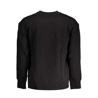 Tommy Hilfiger Black Cotton Men Sweater