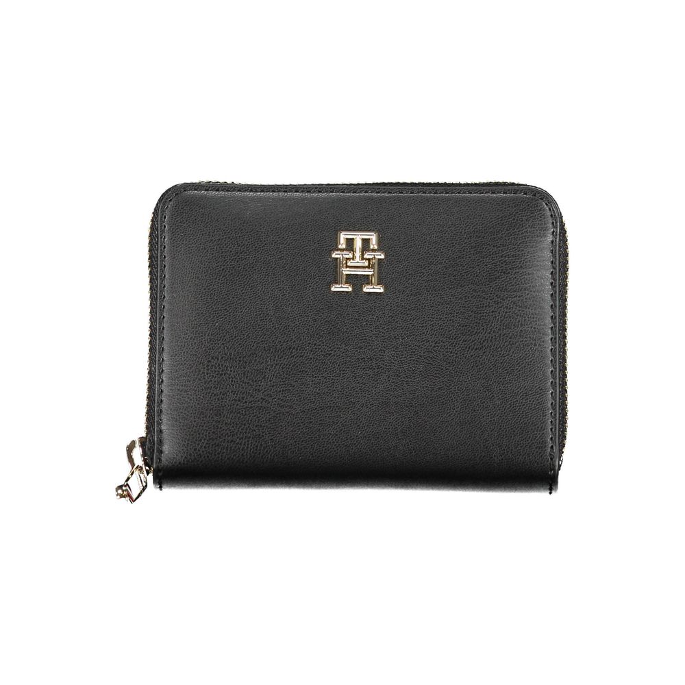 Tommy Hilfiger Black Polyethylene Women Wallet