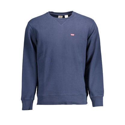 Levi's Blue Cotton Men Sweater