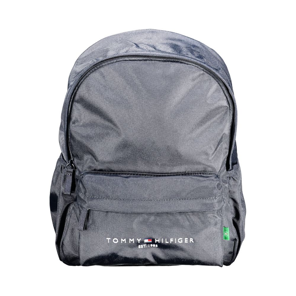 Tommy Hilfiger Blue Polyester Men Backpack