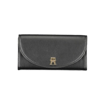 Tommy Hilfiger Black Polyethylene Women Wallet