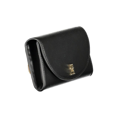 Tommy Hilfiger Black Polyethylene Women Wallet