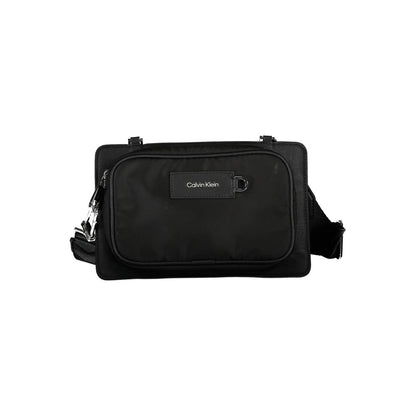 Calvin Klein Black Polyester Men Shoulder Bag