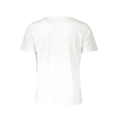 North Sails White Cotton Men T-Shirt